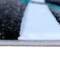 Flash Furniture Turquoise 2' x 7' Modern Plush Abstract Area Rug KP-RG951-27-TQ-GG - alternate 2